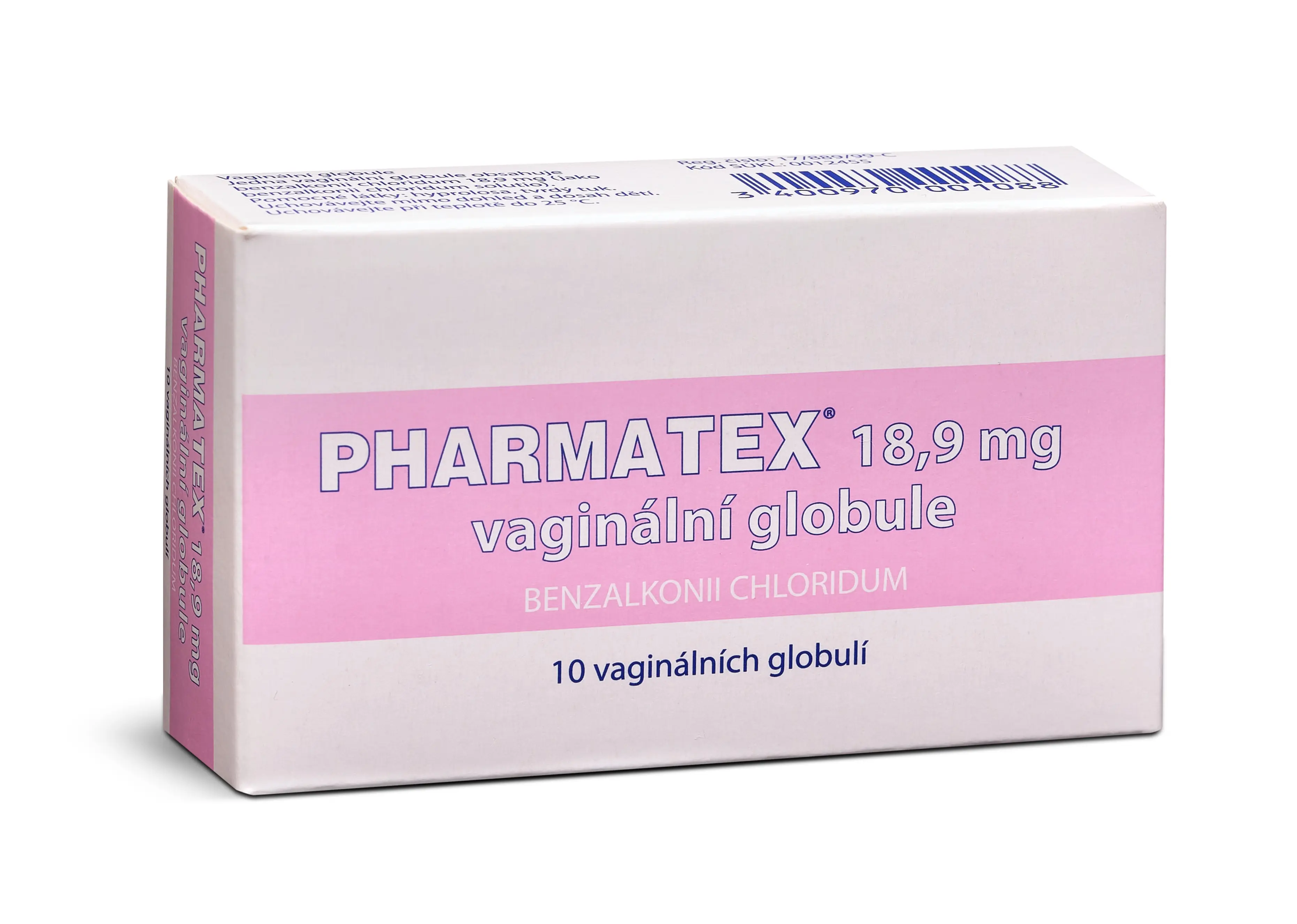 Pharmatex vaginální globule vag.glb. 10 x 18,9 mg