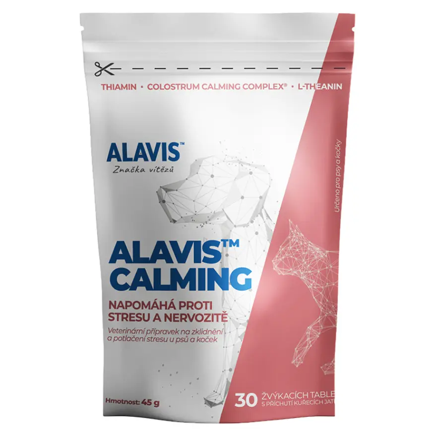 Alavis Calming pro psy & kočky 45 g 30 tbl