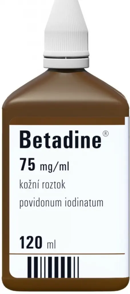 Betadine 75 mg/ml drm.sol.120 ml