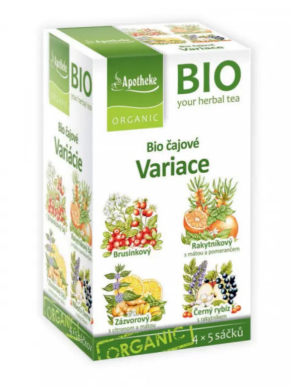 Apotheke BIO Čajové variace 4v1 20 n.s.