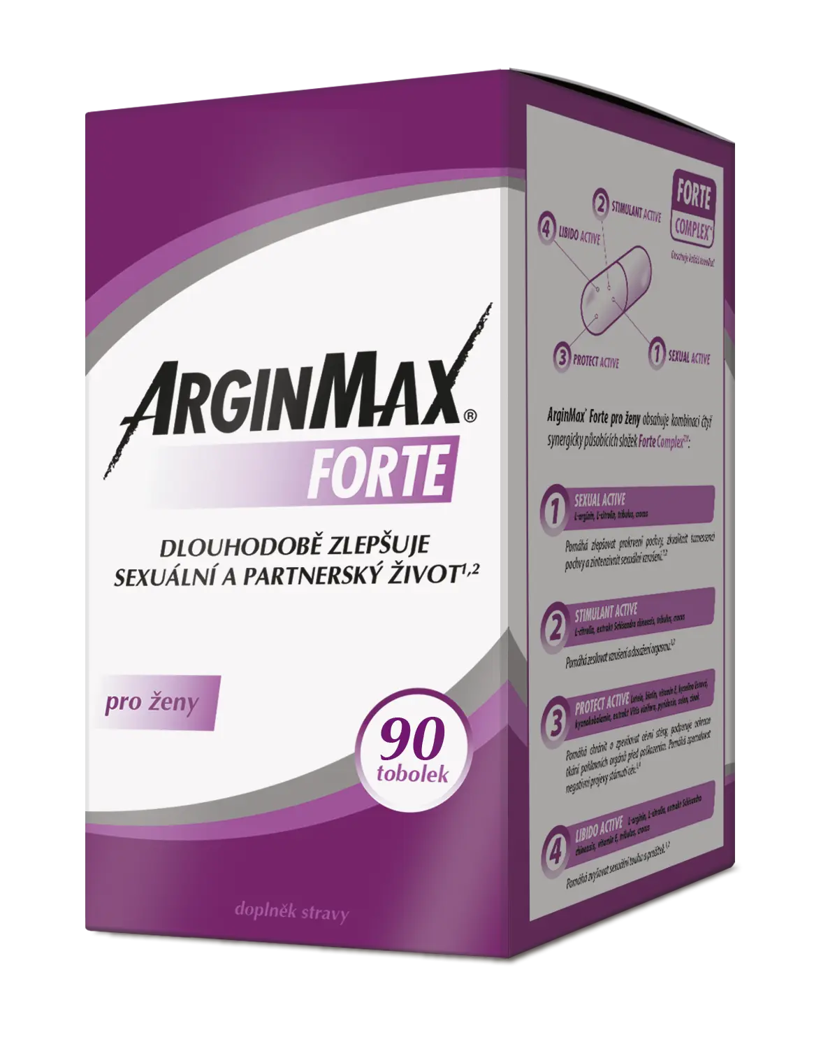 ArginMax Forte pro ženy 90 tobolek