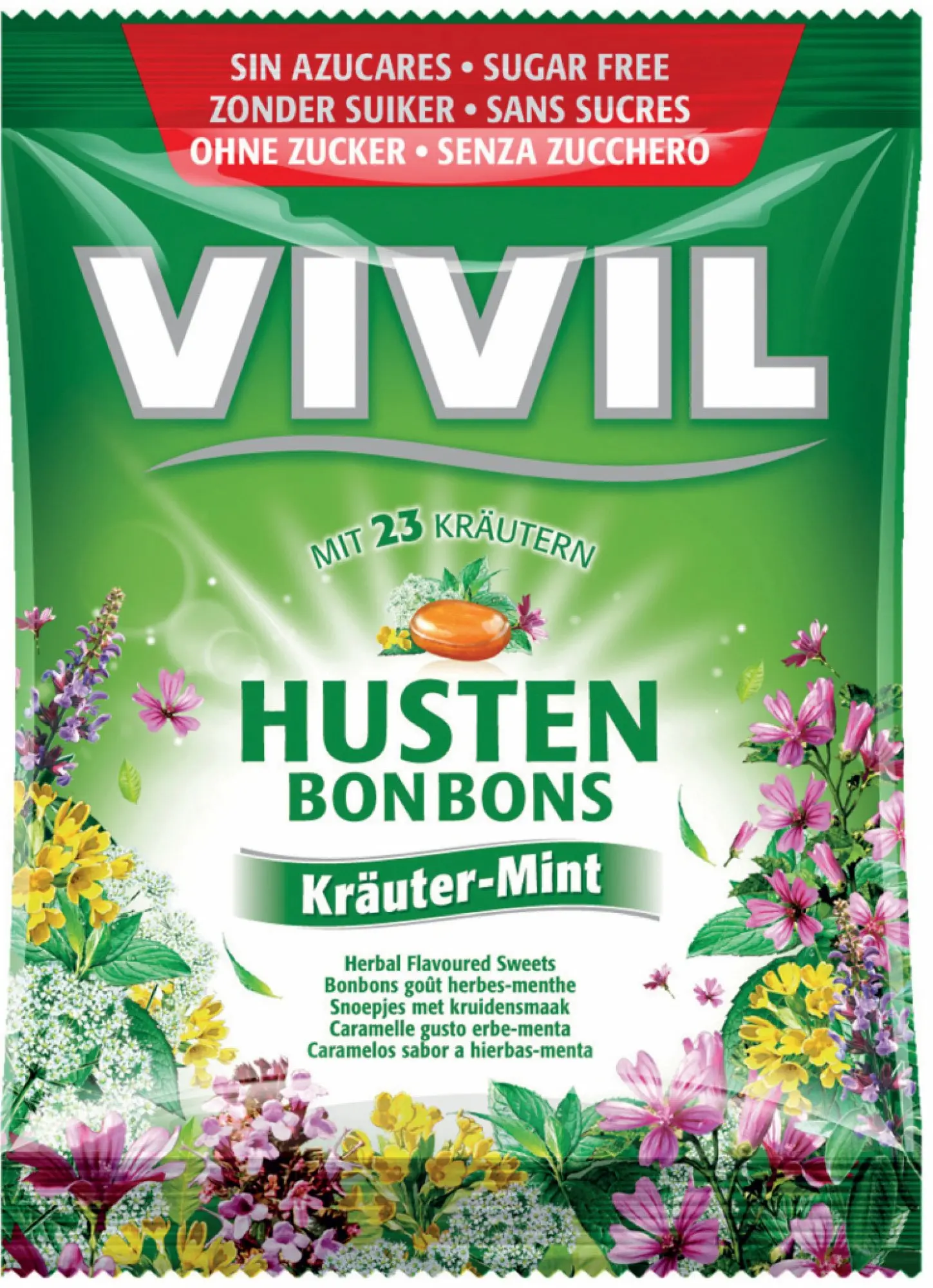 Vivil Byliny 23druhů (proti kašli) 60 g