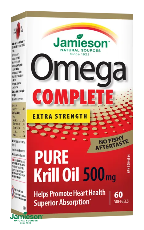 Jamieson Omega Complete Super Krill 500 mg kapslí 60