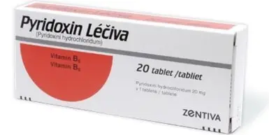 Pyridoxin Léčiva por.tbl.nob. 20 x 20 mg
