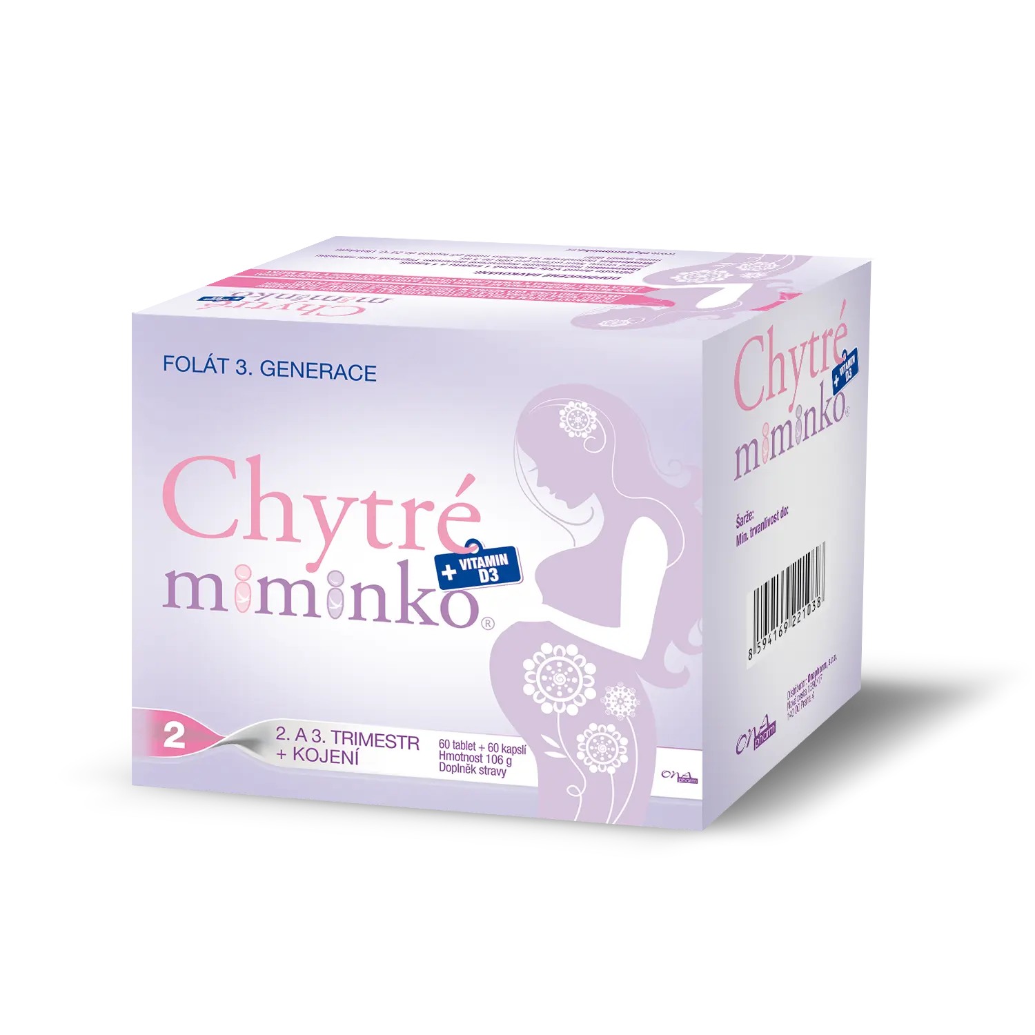 Chytré miminko DHA 60 tablet + 60 kapslí