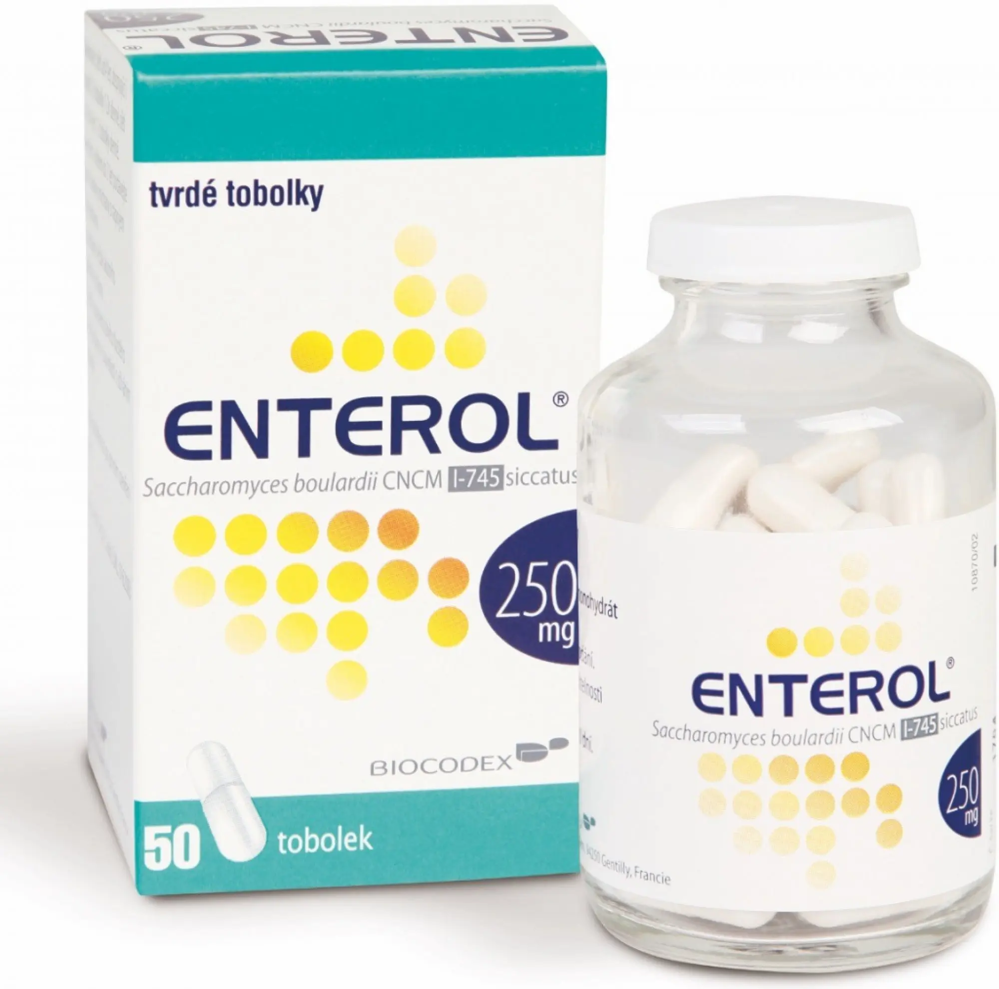 Enterol por.cps.dur. 50 x 250 mg