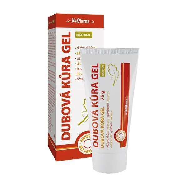 MedPharma dubová kůra gel Natural 75 g