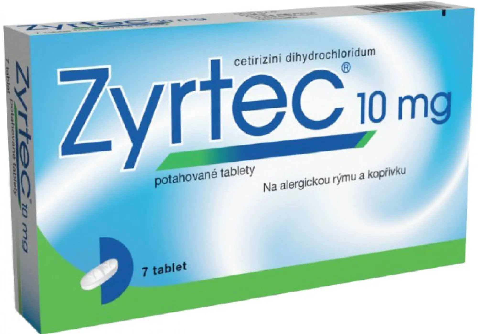 Zyrtec por.tbl.flm. 7 x 10 mg