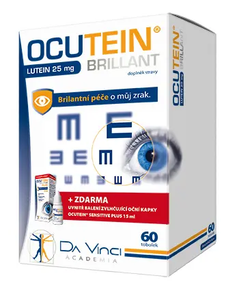 DaVinci Ocutein Brillant Lutein 25 mg 60 tablet