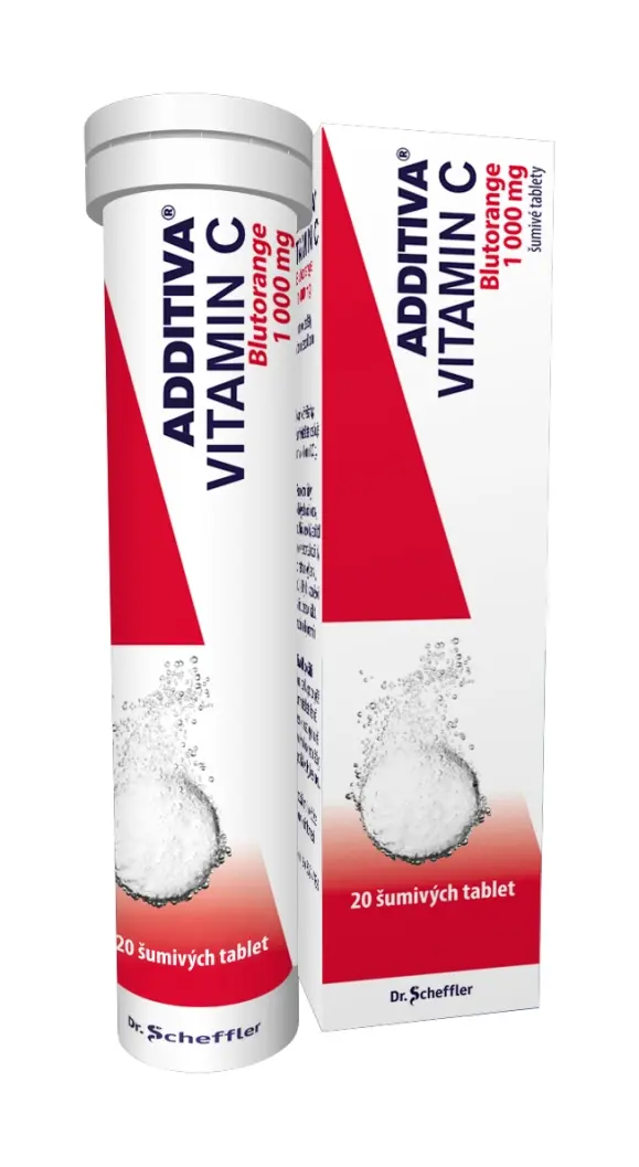 Additiva Vitamin C Blutorange 20 tablet