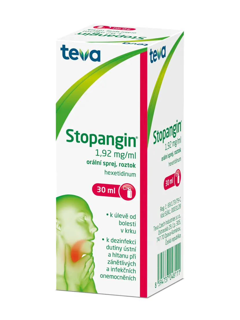 Stopangin 1,92 mg/ml orm.spr.sol.30 ml
