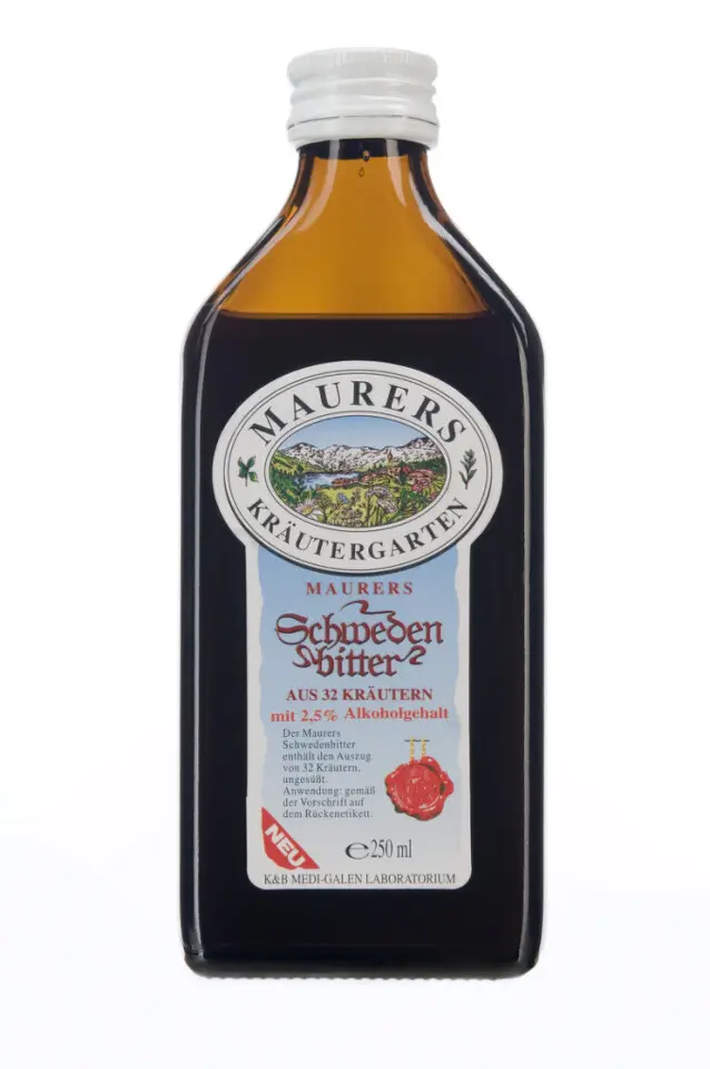 Švédské kapky Maurer´s 2,5% 250 ml