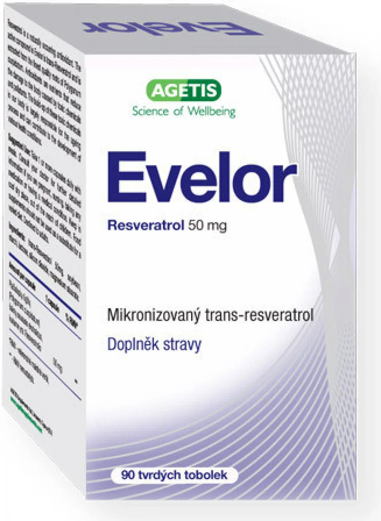 Evelor resveratrol 50 mg 90 tablet