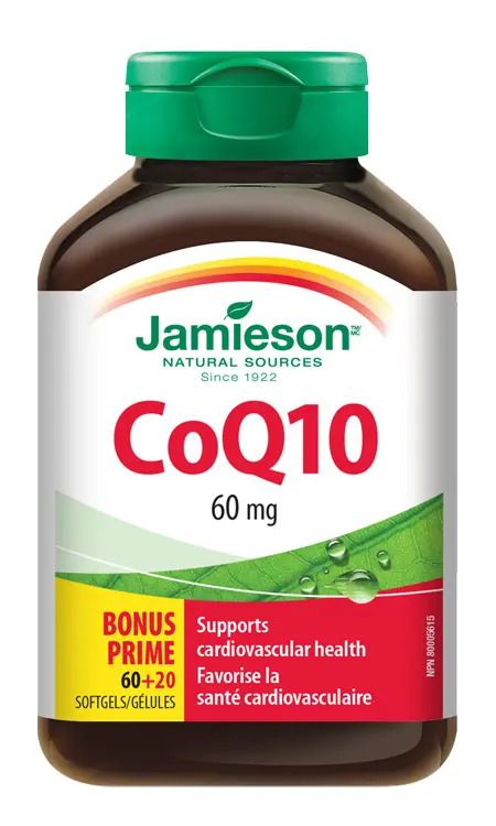 Jamieson Koenzym Q10 60 mg 80 kapslí