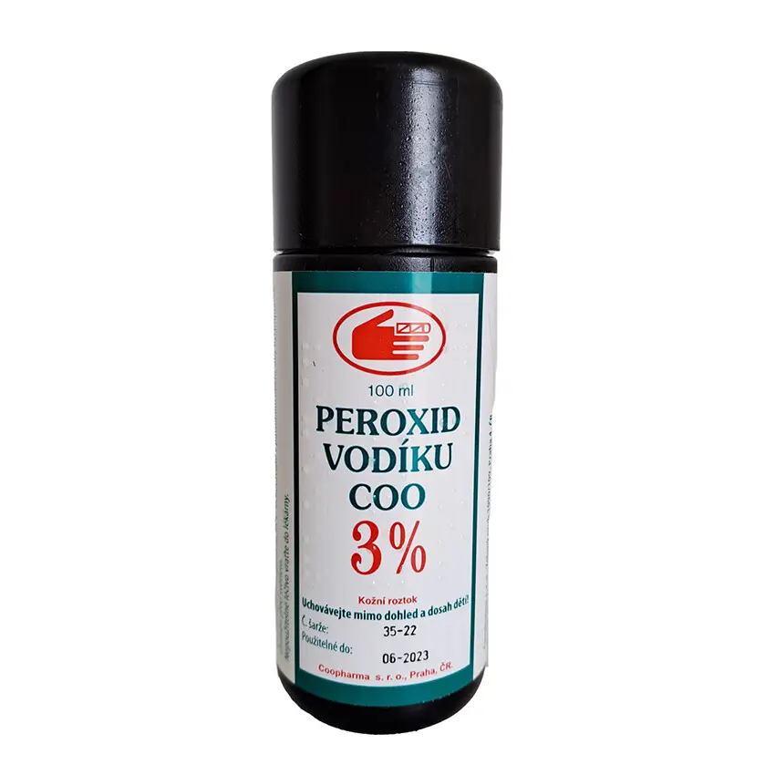 PEROXID VODÍKU COO DRM 3% DRM SOL 100ML