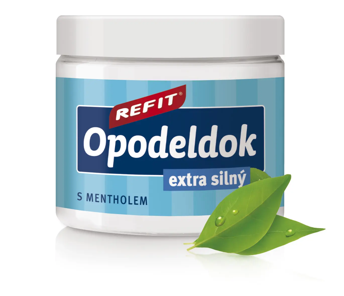 Refit Opodeldok hřejivá mentolová mast 200 ml