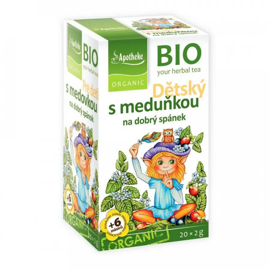 Apotheke Bio s meduňkou 20 x 2 g