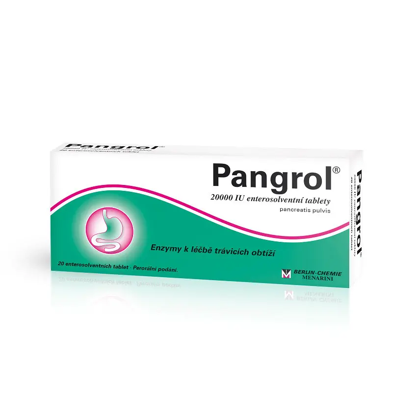 Pangrol 20000 por.tbl.ent.20 II