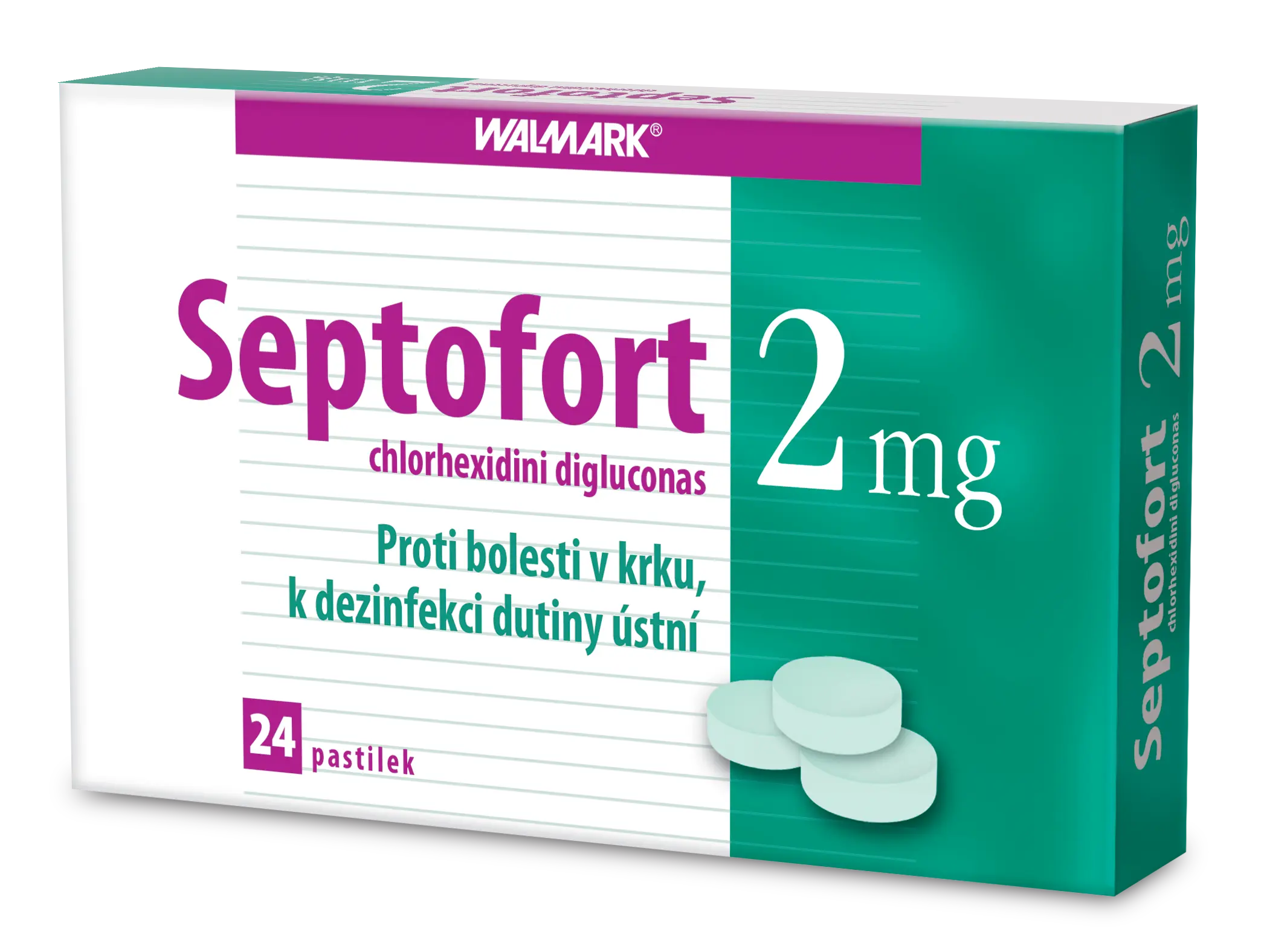 Septofort 2 mg orm.pas. 24 x 2 mg