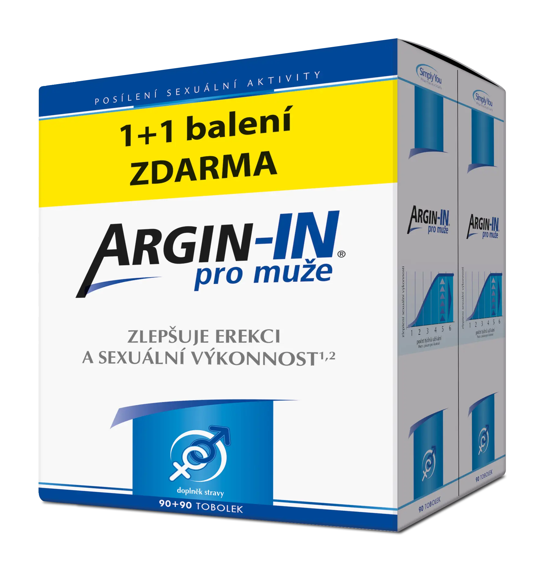 Argin-In pro muže 180 tobolek