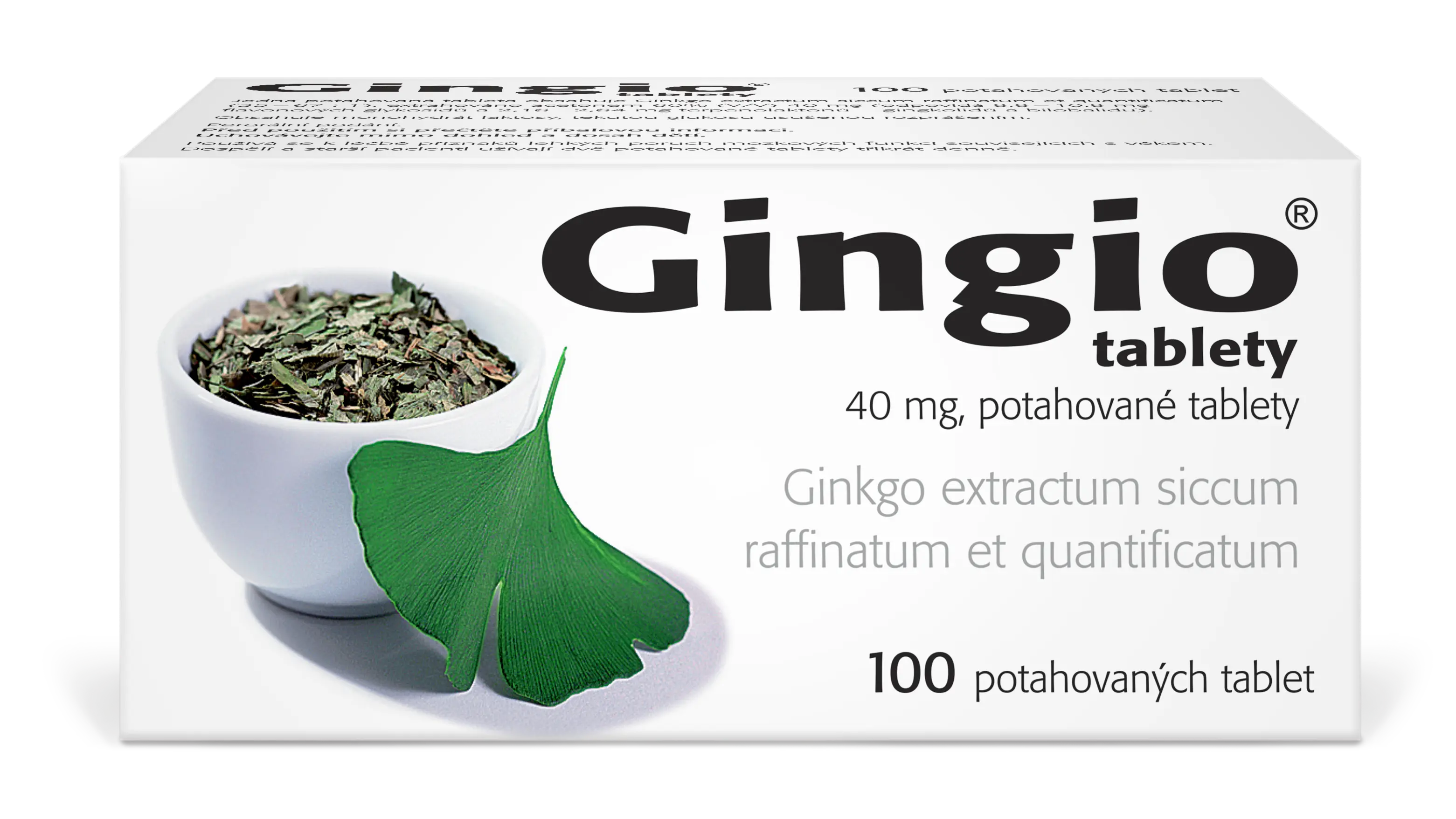 Gingio tablety por.tbl.flm. 100 x 40 mg