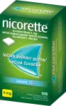 Nicorette® Icemint Gum 4mg léčivá žvýkací guma 105ks pro odvykání kouření