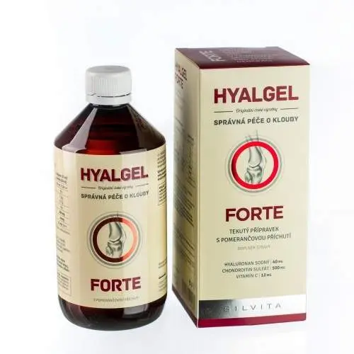 Hyalgel Forte Pomeranč 500 ml