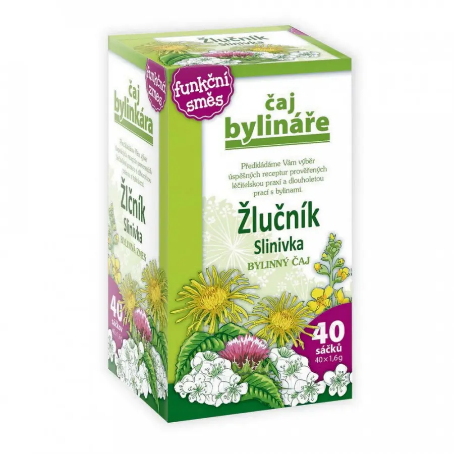 Bylinář Váňa Žlučník a slinivka čaj 40 x 1.6 g