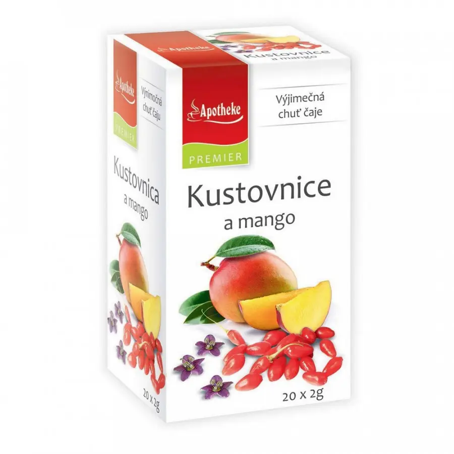 Apotheke Kustovnice s mangem čaj 20 x 2 g