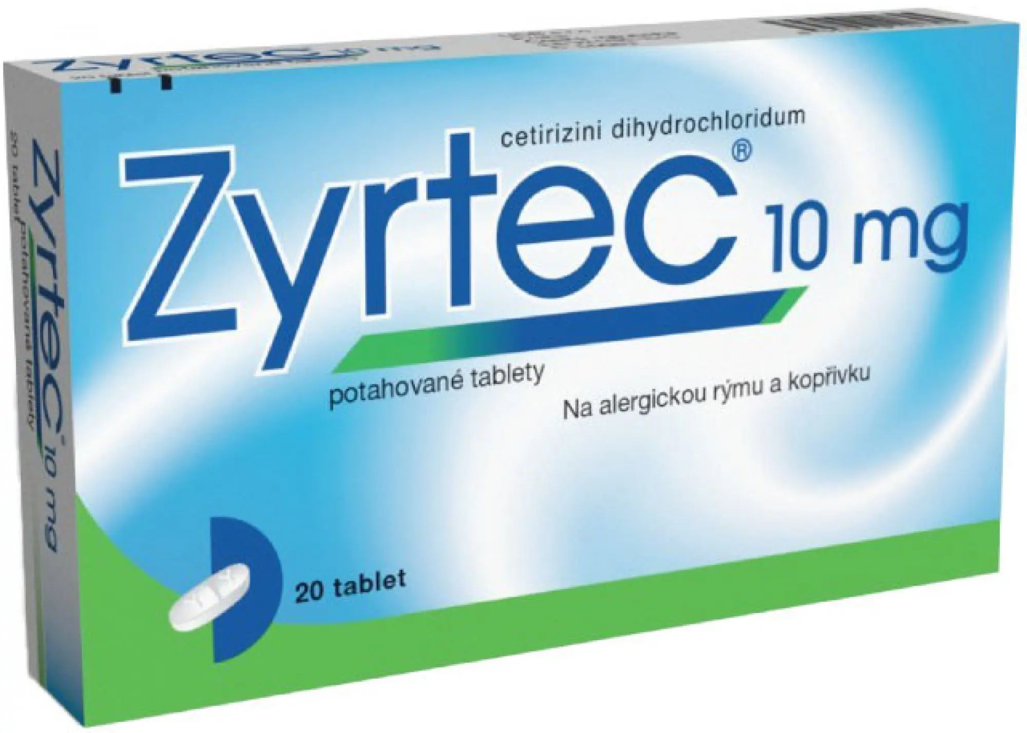 Zyrtec por.tbl.flm. 20 x 10 mg