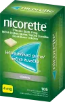 Nicorette® Classic Gum 4 mg léčivá žvýkací guma 105ks pro odvykání kouření