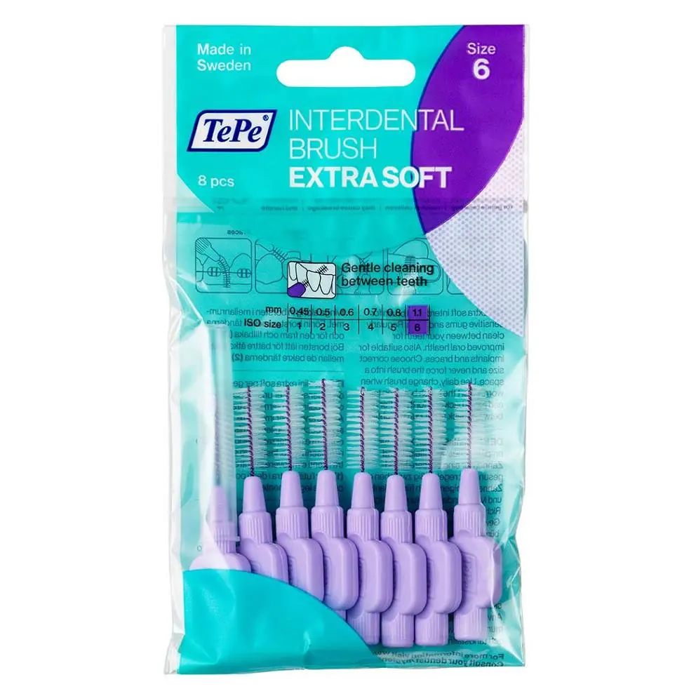 TePe Extra Soft mezizubní kartáčky 1,1 mm 8 ks