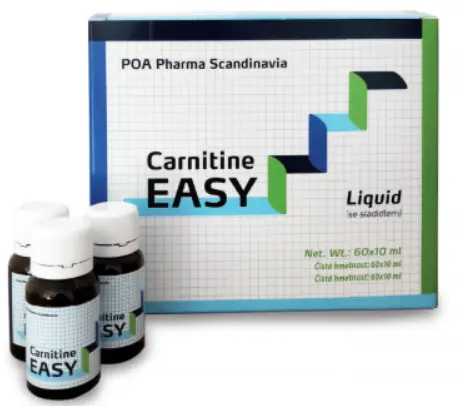 CARNITINE EASY LIQUID POR SOL 60X10ML