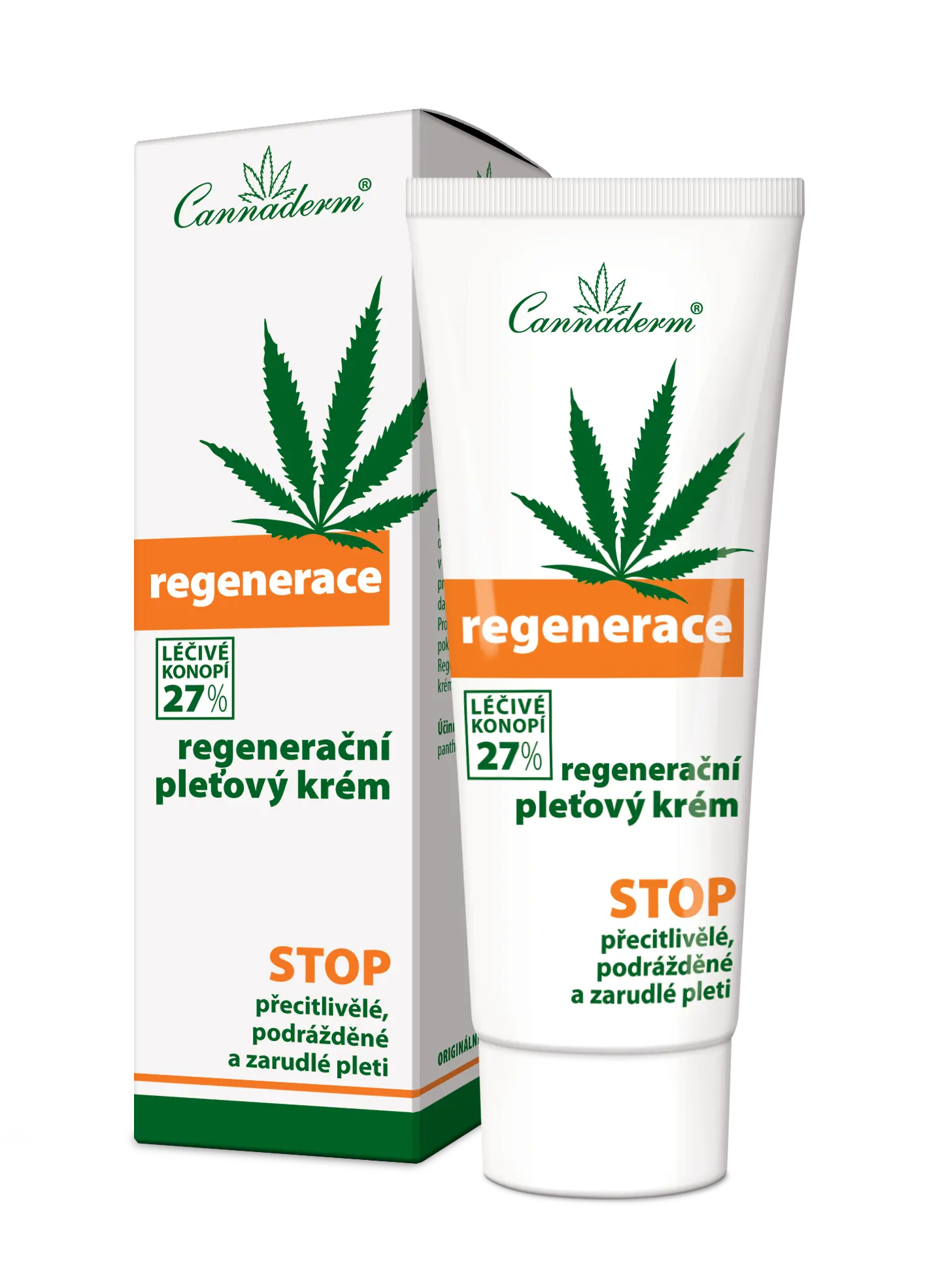 Cannaderm Regenerace ošetřující krém 75 g