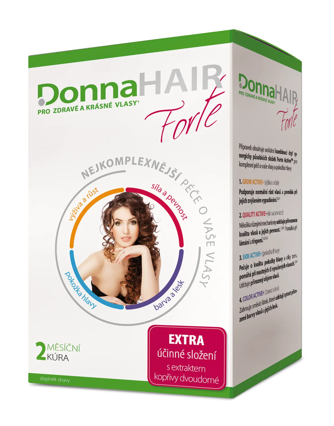 Donna Hair 2 měsíční kúra 60 tobolek