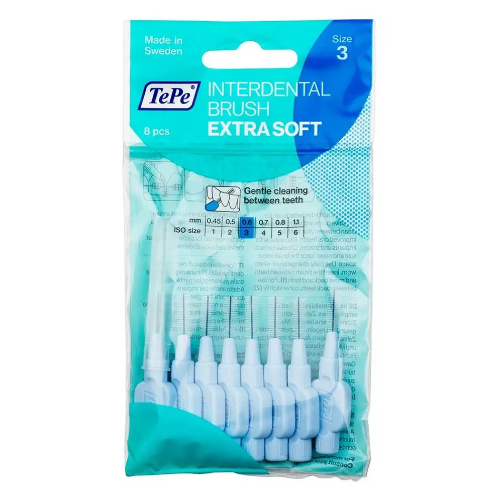 TePe Extra Soft mezizubní kartáčky 0,6 mm 8 ks