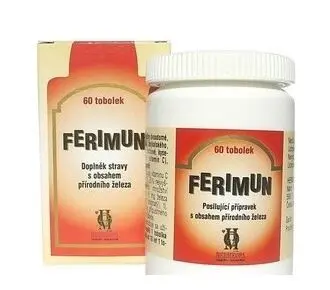 Ferimun s obsahem přírodního železa 60 tablet