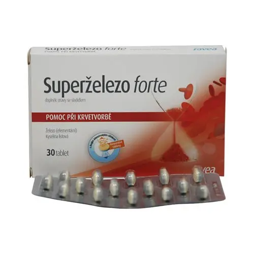 Favea Superželezo Forte 30 tablet