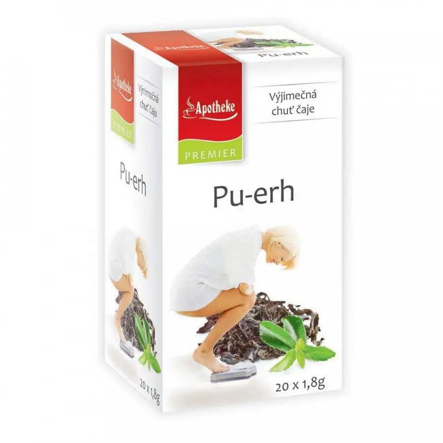 Apotheke Pu-erh černý čaj 20 x 1,8 g