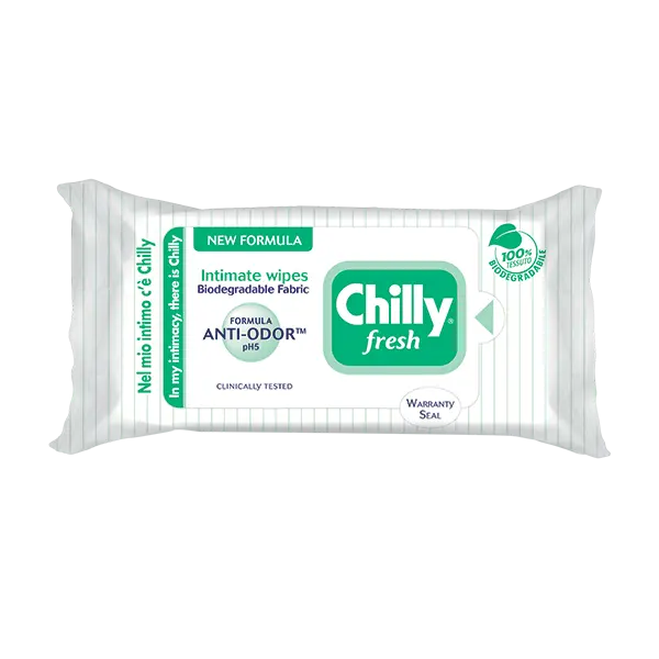 Chilly Intimní ubrousky Chilly (Intima Fresh) 12 ks