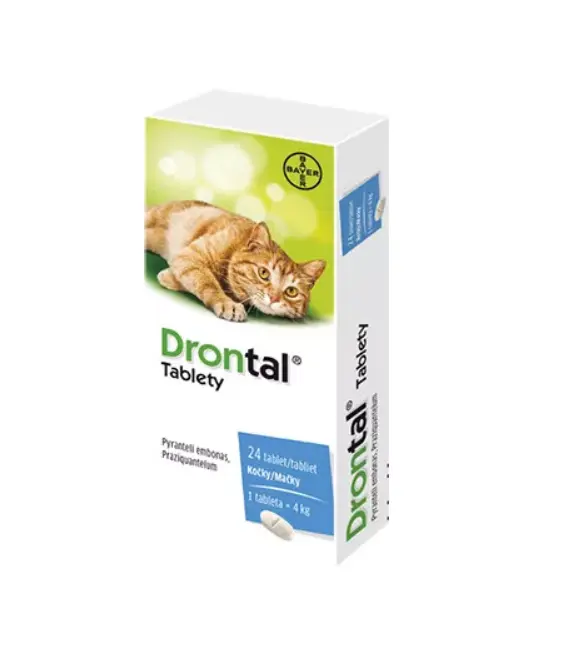 Drontal Cat tablety 24 tbl