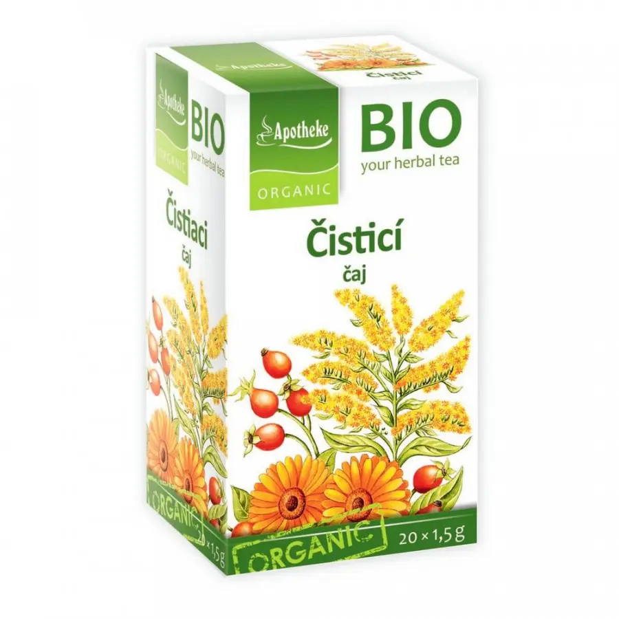 Apotheke BIO Čistící čaj 20 nálevových sáčků 30 g