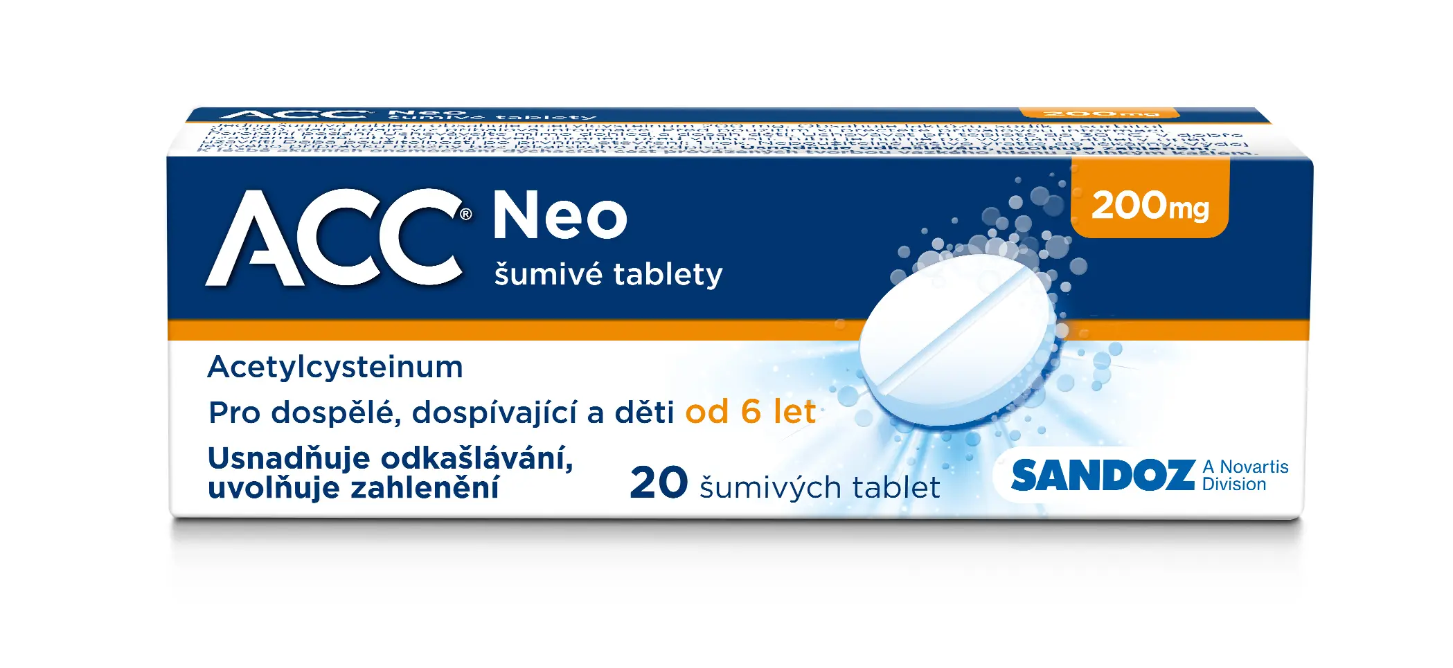 Acc 200 Neo por.tbl.eff. 20 x 200 mg