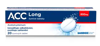 ACC LONG 600 mg x 20 šumivých tablet