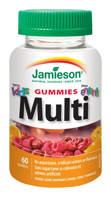 Jamieson Multi Kids Gummies želatinové pastilky 60 ks