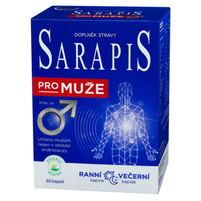 Sarapis pro muže 60 kapslí