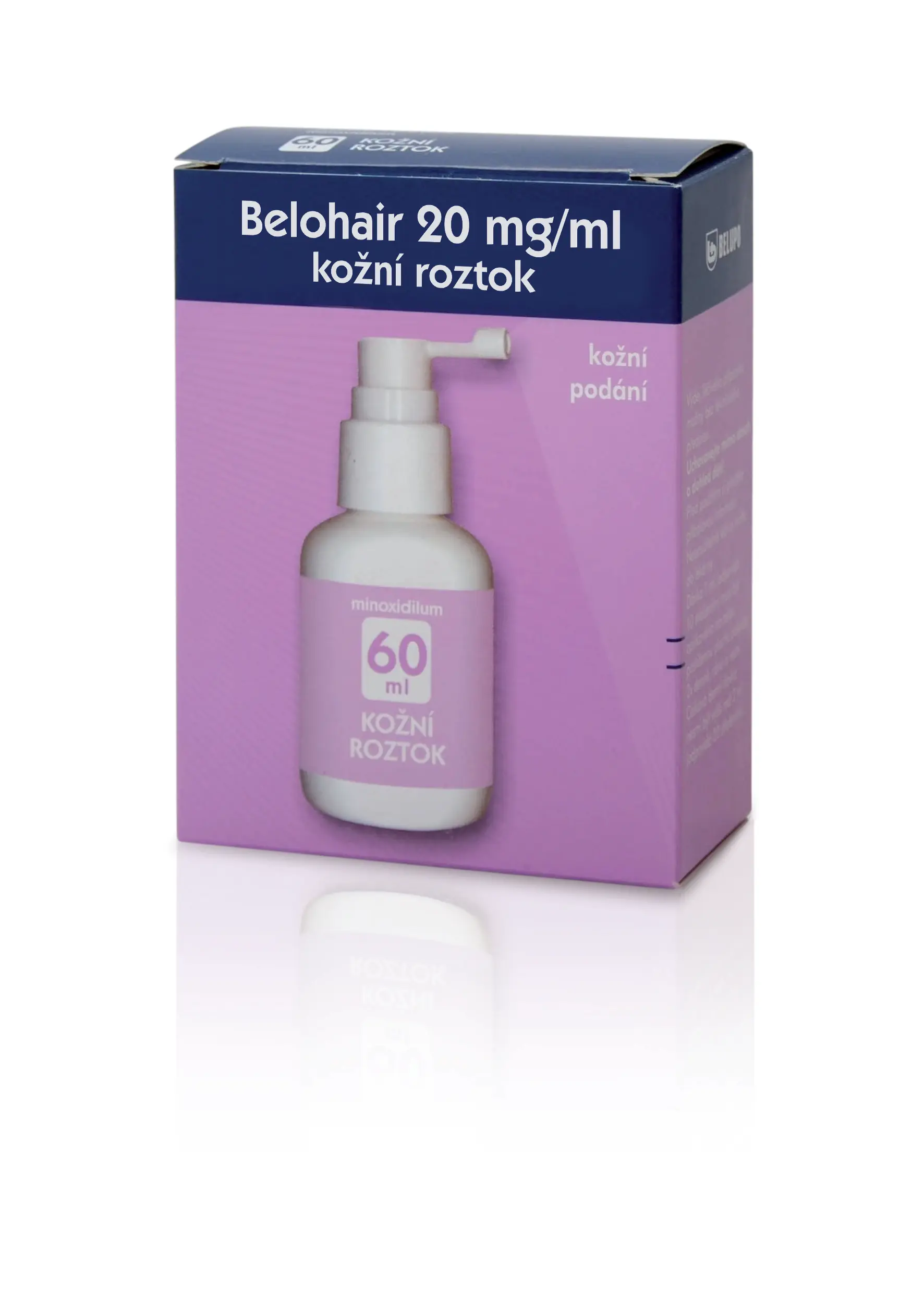 Belohair 2% drm. sol. 1 x 60 ml