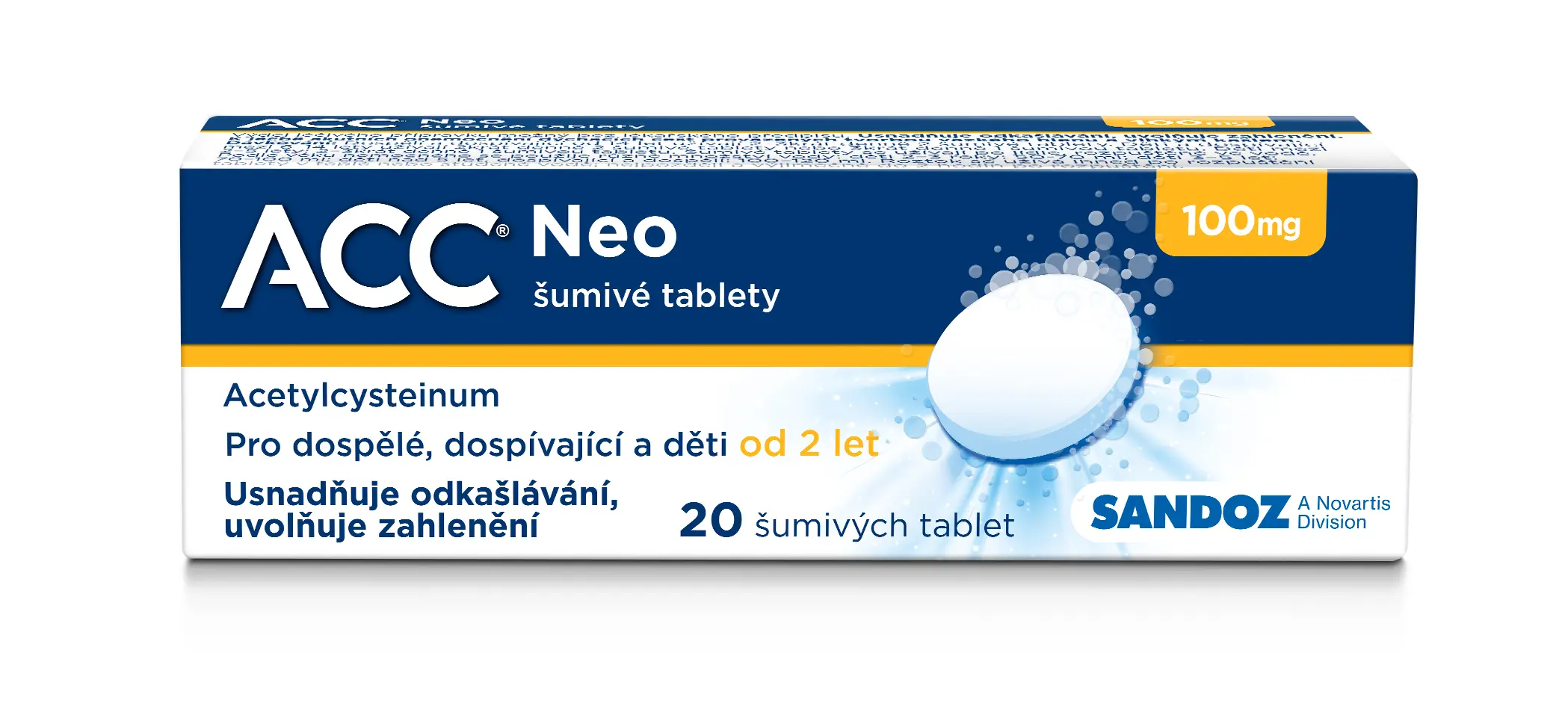 Acc 100 Neo por.tbl.eff. 20 x 100 mg