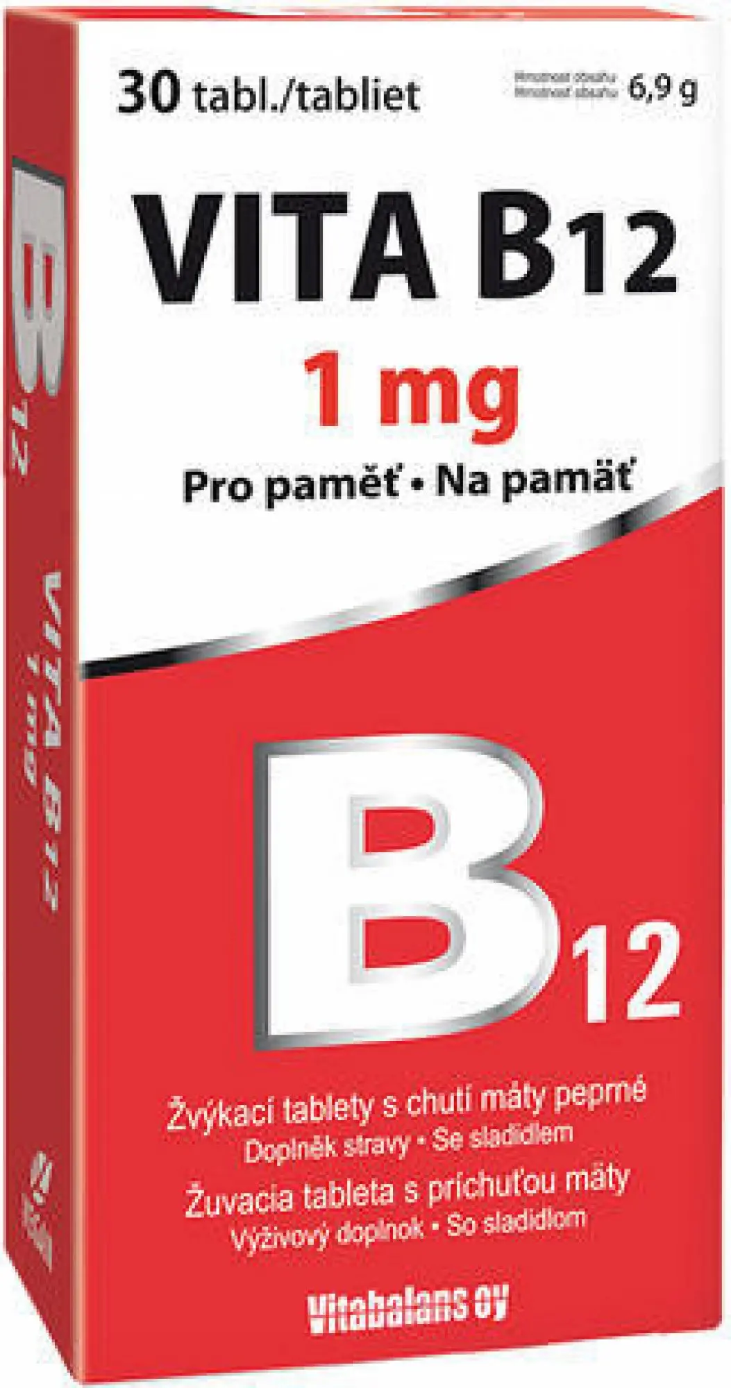 Vita B12 1000 mcg 30 tablet