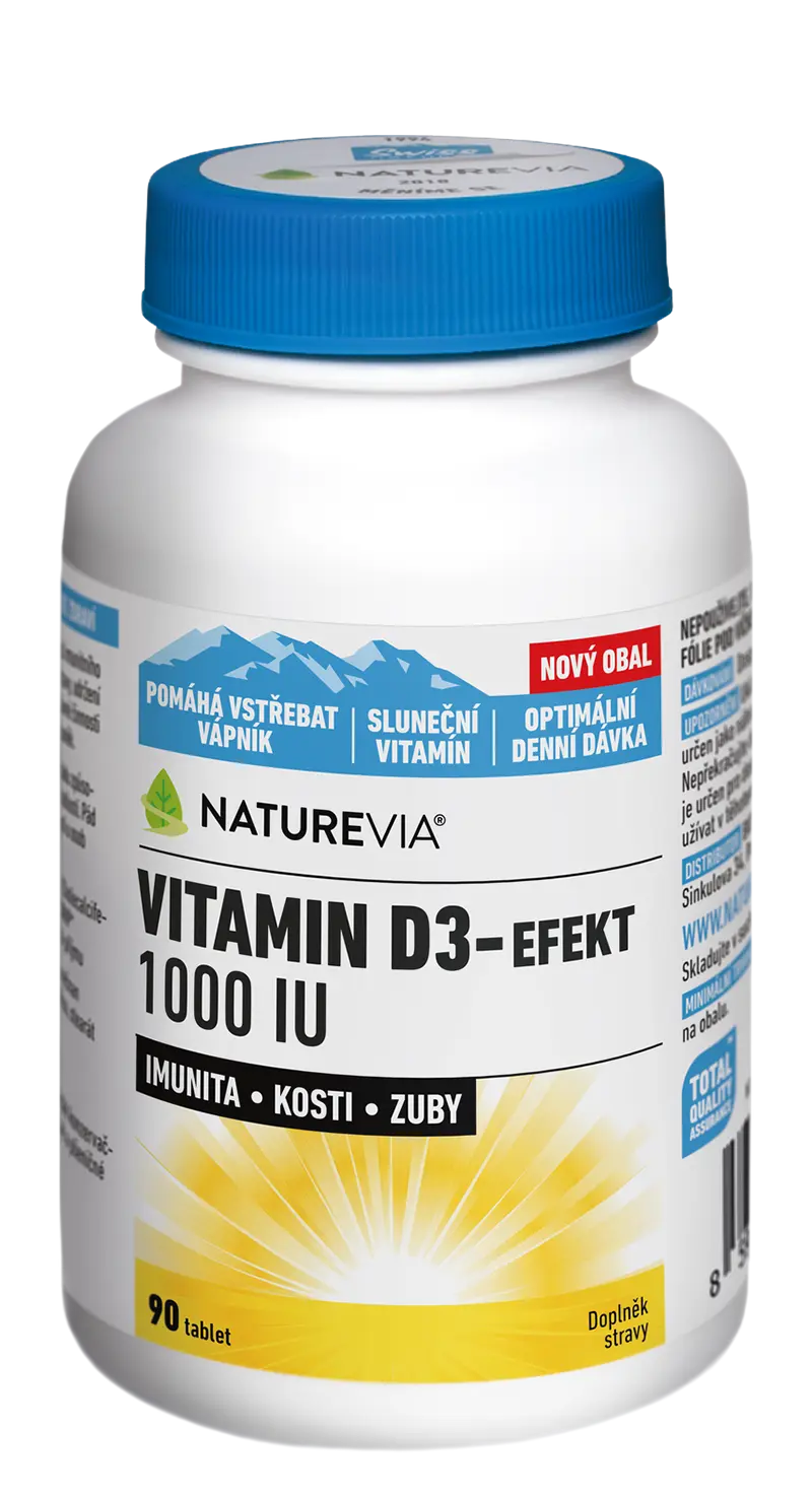 Swiss Vitamín D3-Efekt 1000I.U. 90 tablet